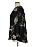 Cato 100% Polyester Floral Black 3/4 Sleeve Blouse Size 14 - 16 - photo 5
