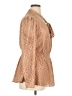 City Chic Tan Long Sleeve Blouse Size 16 Plus (S) - photo 4
