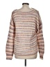 Violets & Roses Tweed Tan Pullover Sweater Size M - photo 2