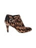 Vince Camuto Animal Print Brown Tan Ankle Boots Size 8 - photo 1