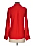 Express 100% Polyester Red Long Sleeve Blouse Size XS - photo 2