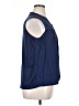 NY Collection Blue Sleeveless Blouse Size 1X - photo 4