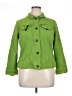 Chico's 100% Cotton Green Jacket Size XL (3) - photo 1