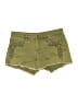 Blank NYC Green Denim Shorts Size S - photo 1