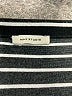 Max Studio Stripes Black Casual Skirt Size 12 (estimated) - photo 4