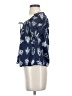 Pomander Place Blue Short Sleeve Blouse Size XS - photo 5