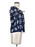 Pomander Place Blue Short Sleeve Blouse Size XS - photo 4