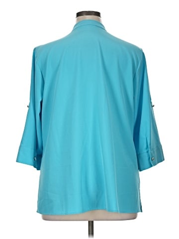 Kathie Lee 3/4 Sleeve Blouse (view 2)