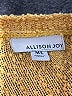 Allison Joy 100% Polyester Yellow Cardigan Size M - photo 7