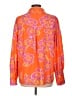 Unbranded Orange Long Sleeve Blouse Size L - photo 2