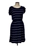 Assorted Brands Stripes Blue Casual Dress Size M (estimated) - photo 1