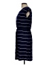 Assorted Brands Stripes Blue Casual Dress Size M (estimated) - photo 5