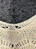 Unbranded 100% Polyester Ivory Poncho Size S - photo 7