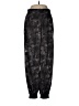 Athleta Print Black Casual Pants Size 6 - photo 1