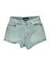 Aero 100% Cotton Blue Denim Shorts Size 2 - photo 1