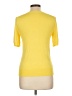 Zara Yellow Short Sleeve Turtleneck Size L - photo 2