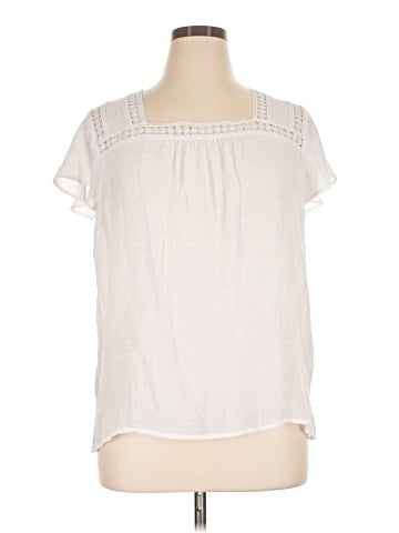 Counterparts Short Sleeve Blouse (view 1)