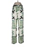 R.G. Kane Print Green Casual Pants Size L - photo 1
