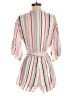 Entro 100% Rayon Stripes White Romper Size S - photo 2