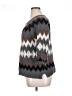 J.Jill Chevron-herringbone Brown Pullover Sweater Size XL - photo 5