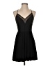 Cope Solid Black Cocktail Dress Size S - photo 1