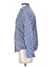 Gap 100% Cotton Stripes Blue Long Sleeve Button-Down Shirt Size XS - photo 5