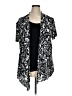 Love Ryan 100% Polyester Black Kimono Size XL - photo 1