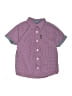 Ben Sherman Checkered-gingham Pink Short Sleeve Button-Down Shirt Size 5 - photo 1