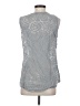 Cut Loose Gray Sleeveless Blouse Size S - photo 2