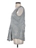 Cut Loose Gray Sleeveless Blouse Size S - photo 5