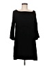 Zara Basic Solid Black Casual Dress Size M - photo 1