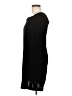 Zara Basic Solid Black Casual Dress Size M - photo 5