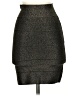 BCBGMAXAZRIA Metallic Silver Gold Formal Skirt Size XS - photo 1