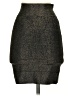 BCBGMAXAZRIA Metallic Silver Gold Formal Skirt Size XS - photo 2
