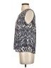 Talbots Outlet 100% Polyester Silver Sleeveless Blouse Size S - photo 5