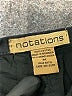 Notations Chevron-herringbone Black Formal Skirt Size M - photo 4