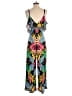 Flying Tomato 100% Rayon Tropical Green Jumpsuit Size S - photo 2