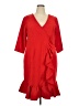 ELOQUII Red Cocktail Dress Size 18 Plus - photo 1