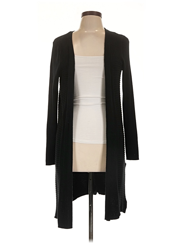 Pre-owned Assorted Brands Cardigan Sweater In Black
