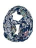 Unbranded 100% Polyester Paisley Blue Scarf One size - photo 1