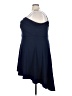 City Studio Solid Blue Cocktail Dress Size 22 - photo 5