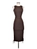 Shein Solid Brown Cocktail Dress Size XS - photo 1