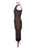 Shein Solid Brown Cocktail Dress Size XS - photo 5