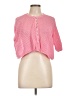 L Space Pink 3/4 Sleeve Blouse Size L - photo 1