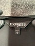 Express Outlet 100% Polyester Black Long Sleeve Henley Size M - photo 7
