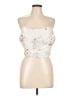J by Joie 100% Polyester Ivory Sleeveless Top Size L - photo 1