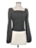 Ted Baker London 100% Polyester Black Long Sleeve Blouse Size 4 (1) - photo 1