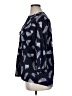 Live 4 Truth 100% Polyester Print Blue 3/4 Sleeve Blouse Size XL - photo 5