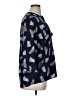Live 4 Truth 100% Polyester Print Blue 3/4 Sleeve Blouse Size XL - photo 4
