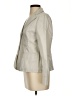 L.L.Bean 100% Cotton Metallic Ivory Blazer Size 0 - photo 5